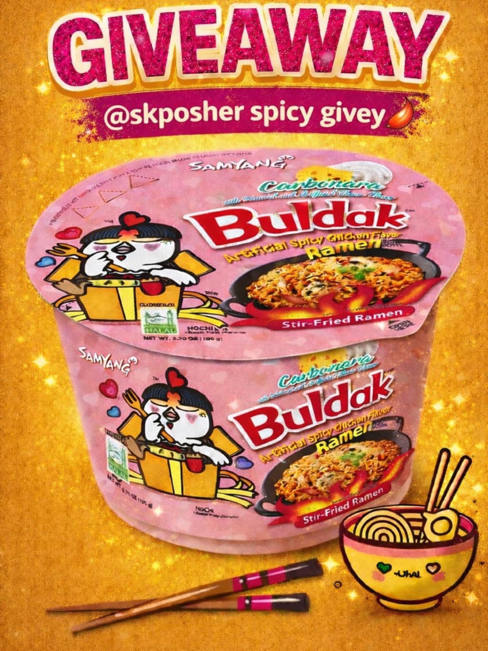 Unhinged Spicy Ramen Givvy 🌶️🍜